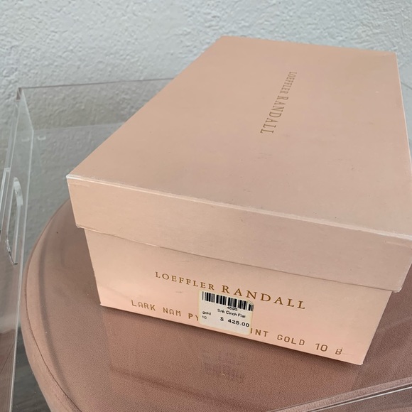 Loeffler Randall purple satin flats - Picture 3 of 5